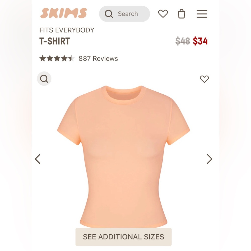 Skims Fits Everybody t shirt Nectar